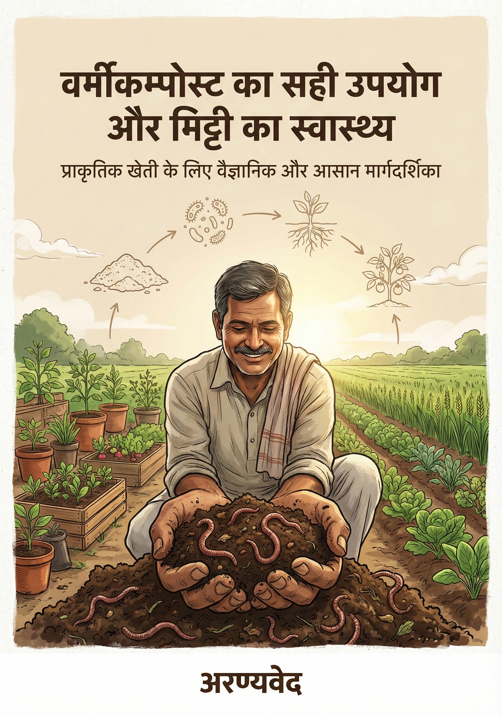 वर्मीकम्पोस्ट का सही उपयोग Cover